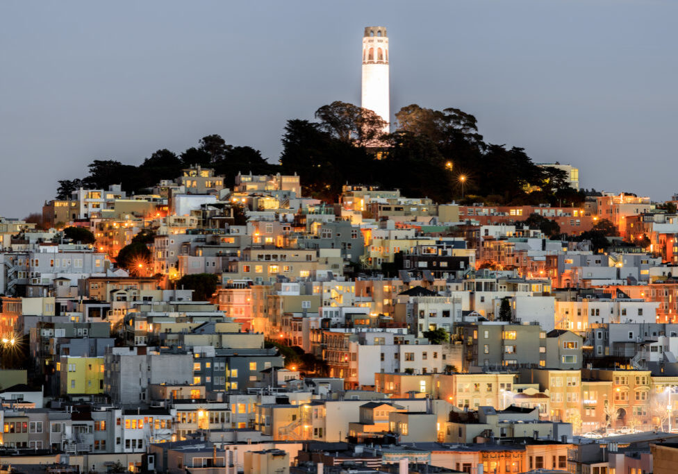 Coit Tower in SF